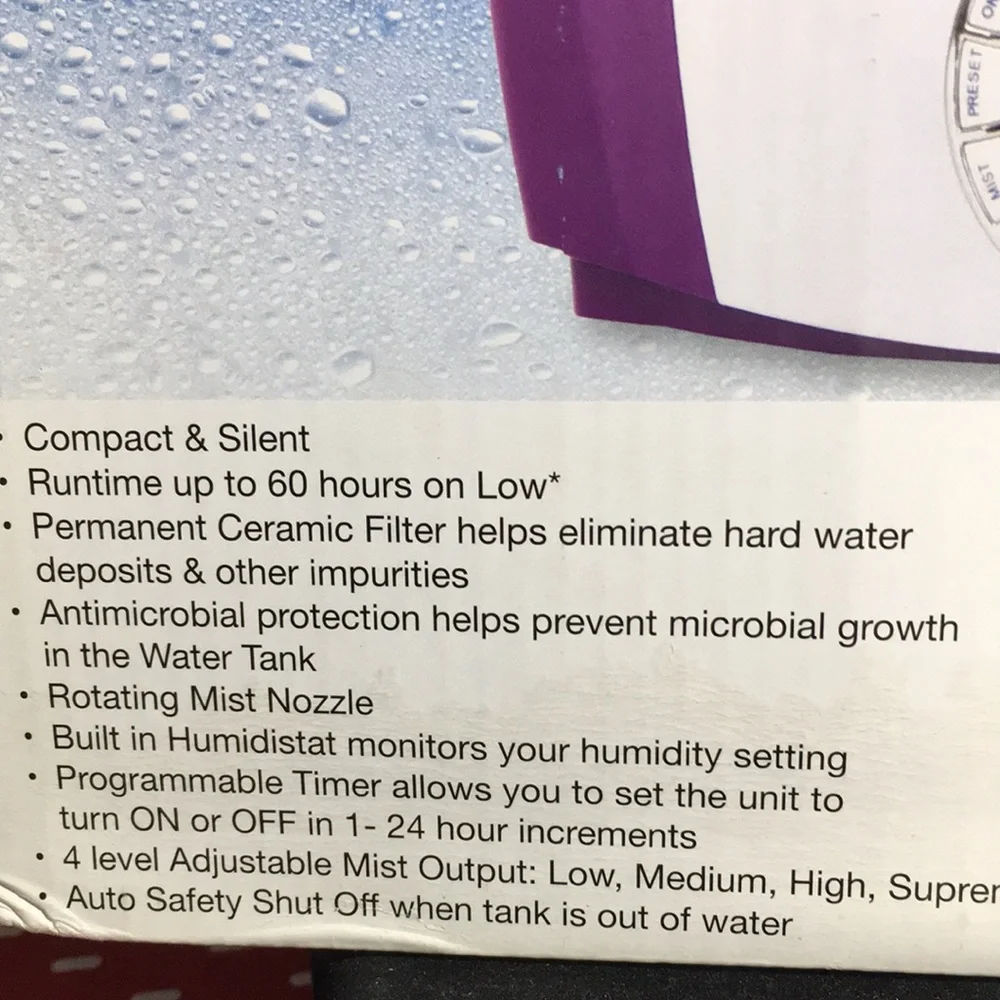 AIR INNOVATIONS BRAND NEW CLEAN MIST SMART HUMIDIFIER - Picture 13 of 13